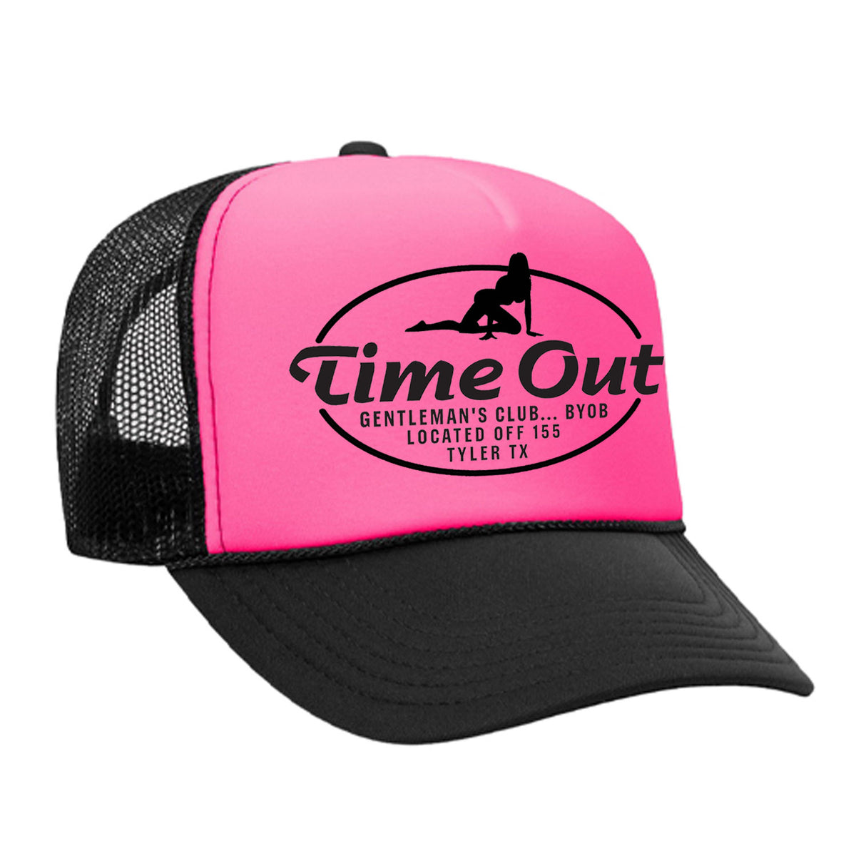Time Out Gentleman's Club Foam Trucker Hat