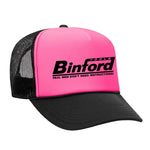 Binford Tools 6100 Foam Trucker Hat - Black / Pink