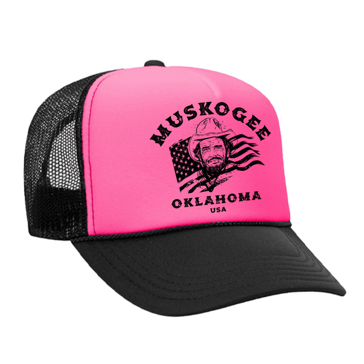 Haggard Old Flag Foam Trucker Hat