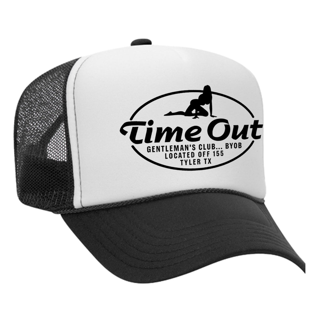 Time Out Gentleman's Club Foam Trucker Hat