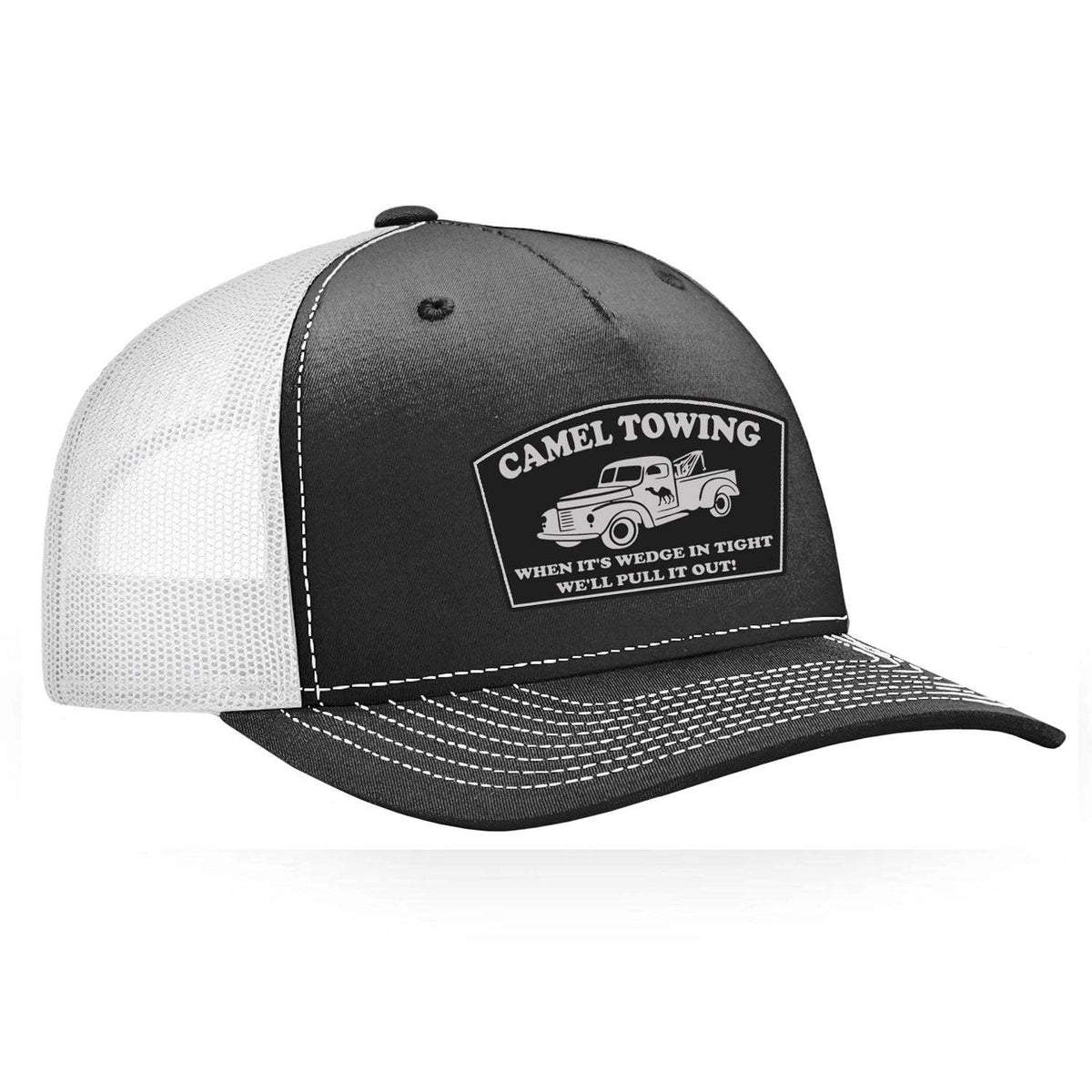 Camel Towing Classic Trucker Hat - Black / White