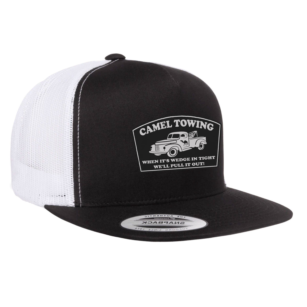 Camel Towing Flat Bill Hat