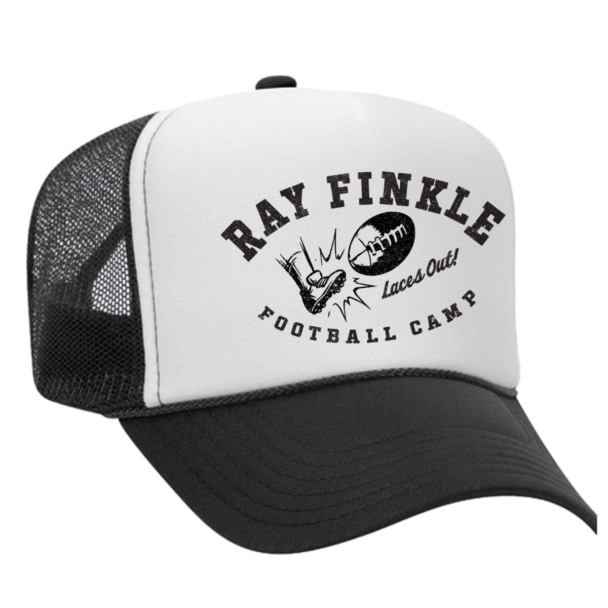 Ray Finkle Foam Trucker Hat - Black / White