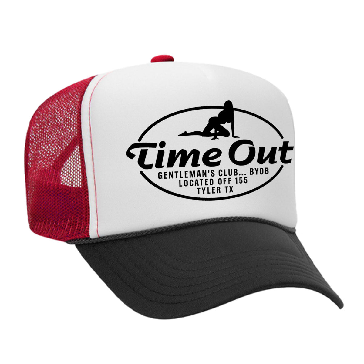 Time Out Gentleman's Club Foam Trucker Hat