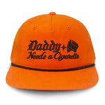 Daddy Needs A Cig Embroidered Flat Bill Hat