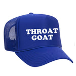 Throat Goat Foam Trucker Hat - Blue