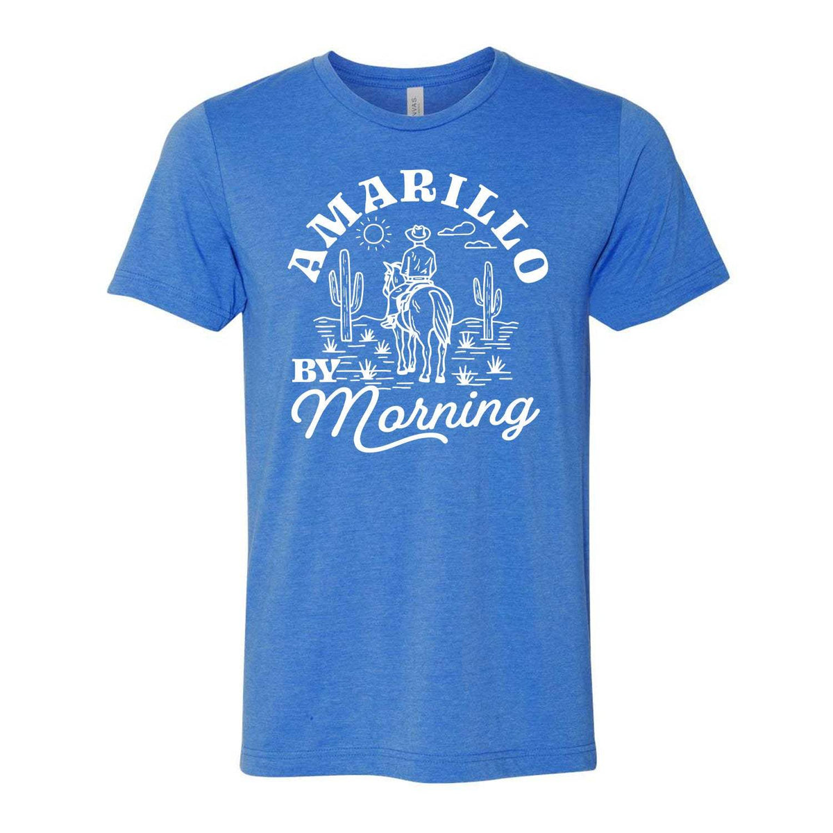 Amarillo By Morning Tee - Blue