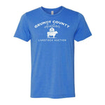 Grundy County Auction Tee - Blue