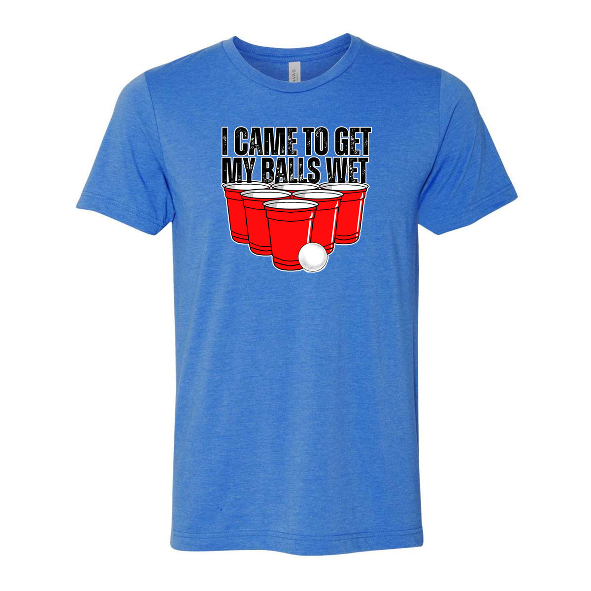 I Came Here To Get My Balls Wet Tee