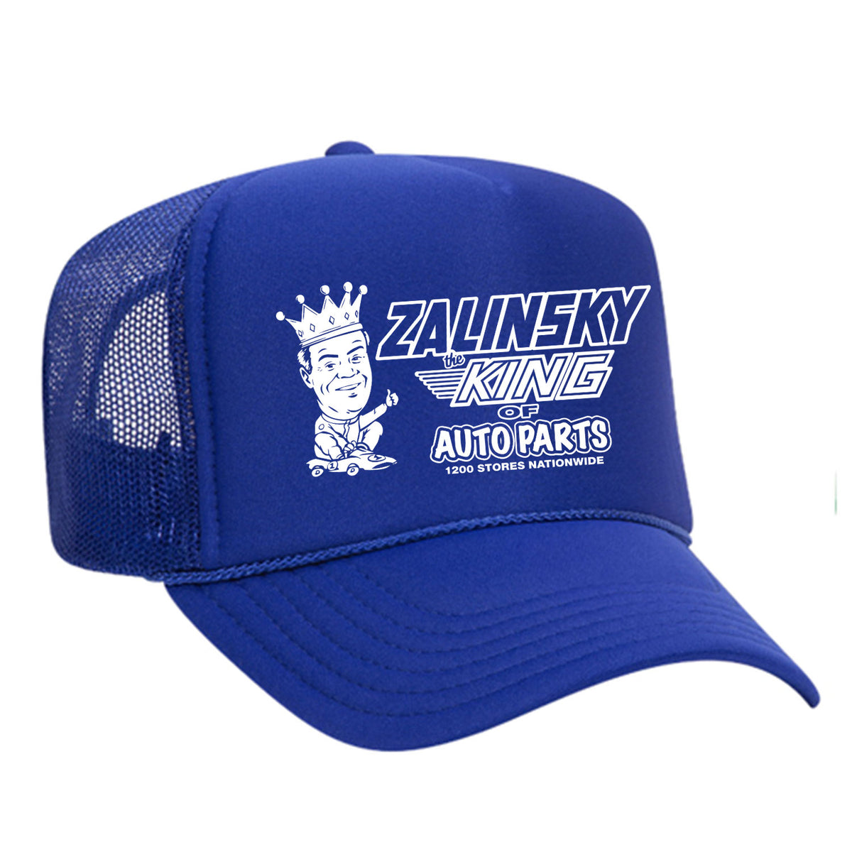 Zalinsky The King Of Auto Parts Foam Trucker Hat