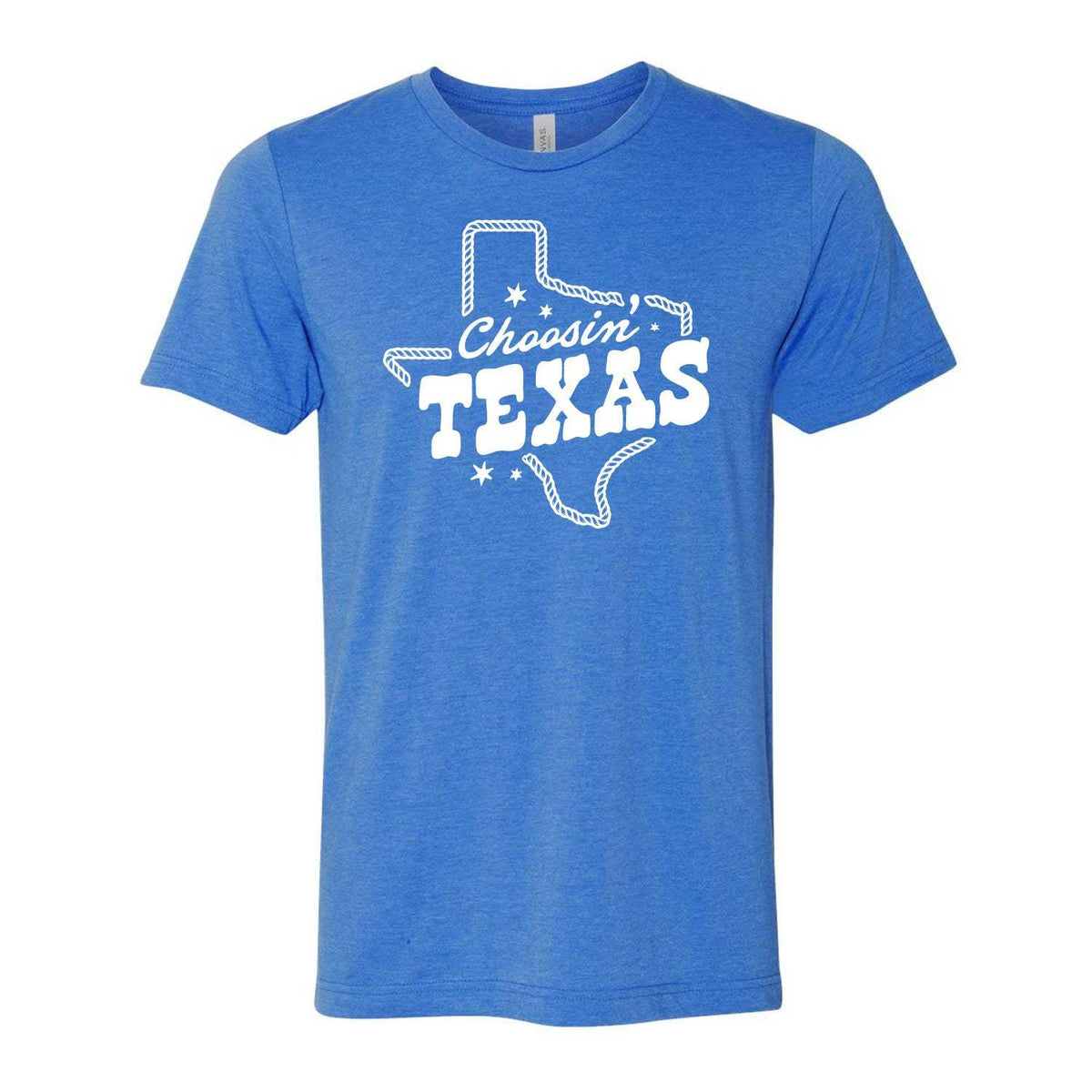 Choosin' Texas Tee - Blue