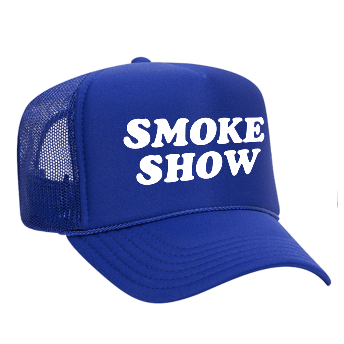 Smoke Show Foam Trucker Hat - Blue