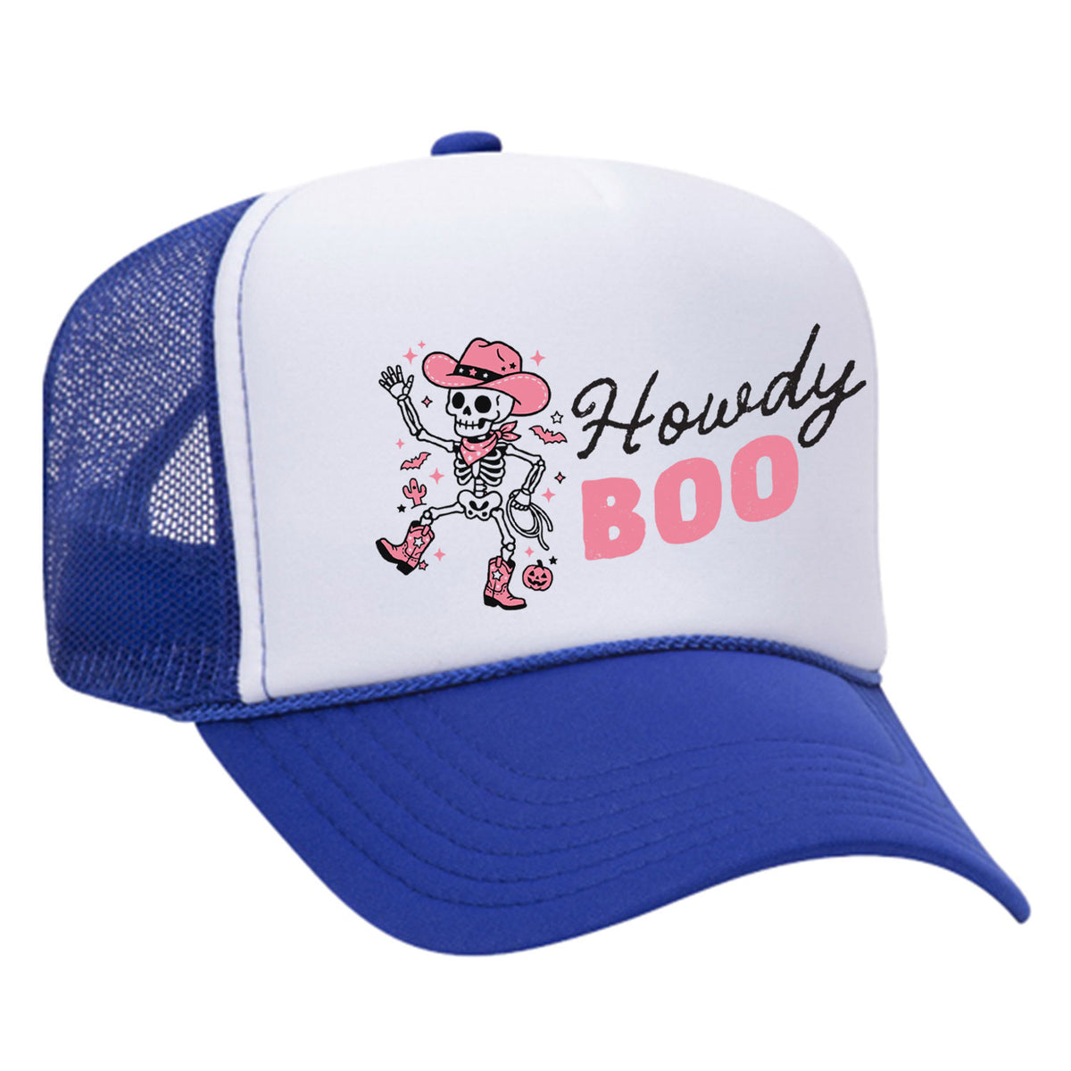 Howdy Boo Foam Trucker Hat