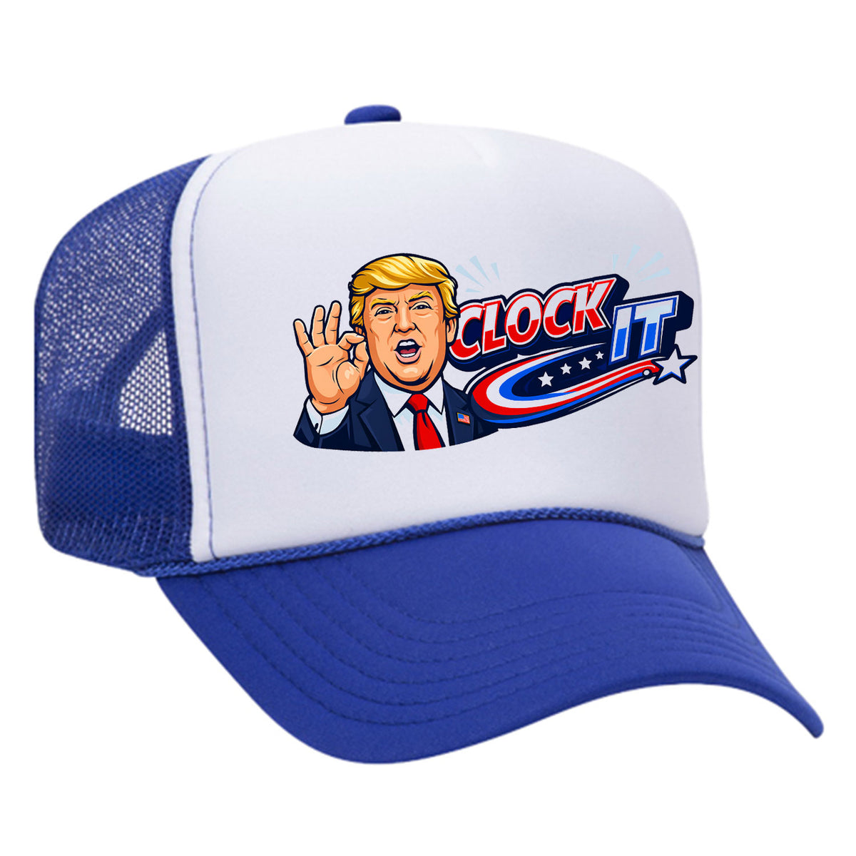Clock It Foam Trucker Hat