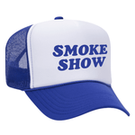 Smoke Show Foam Trucker Hat - Blue / White
