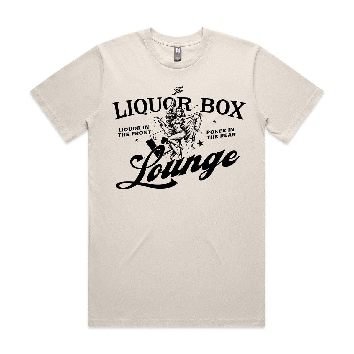 The Liquor Box Lounge Premium Tee - Bone