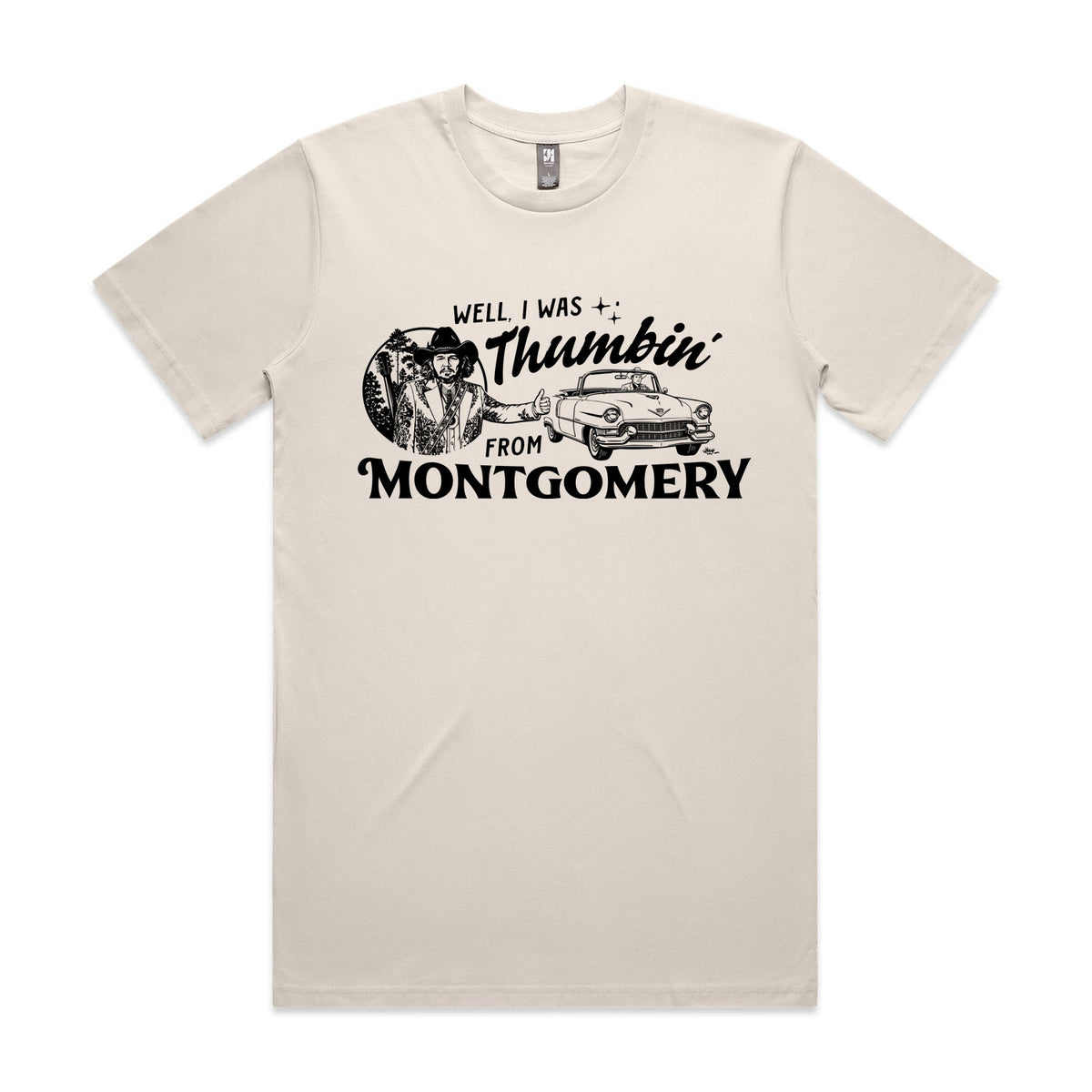 Thumbin' From Montgomery Premium Tee