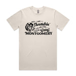 Thumbin' From Montgomery Premium Tee - Bone