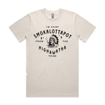 Chief Smokalottapot Premium Tee - Bone