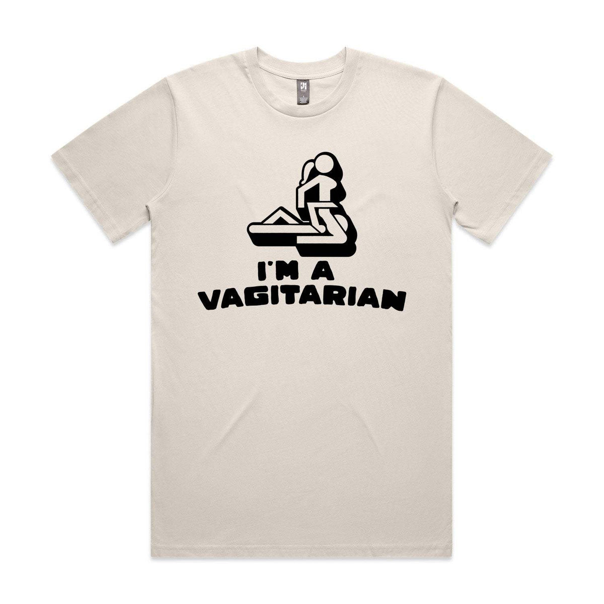 I'm A Vagitarian Premium Tee - Bone