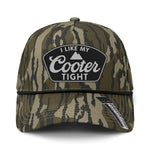 I Like My Cooter Tight Performance Leather Patch Hat