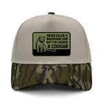 Choked A Cougar 5-Panel Hybrid Camo Hat
