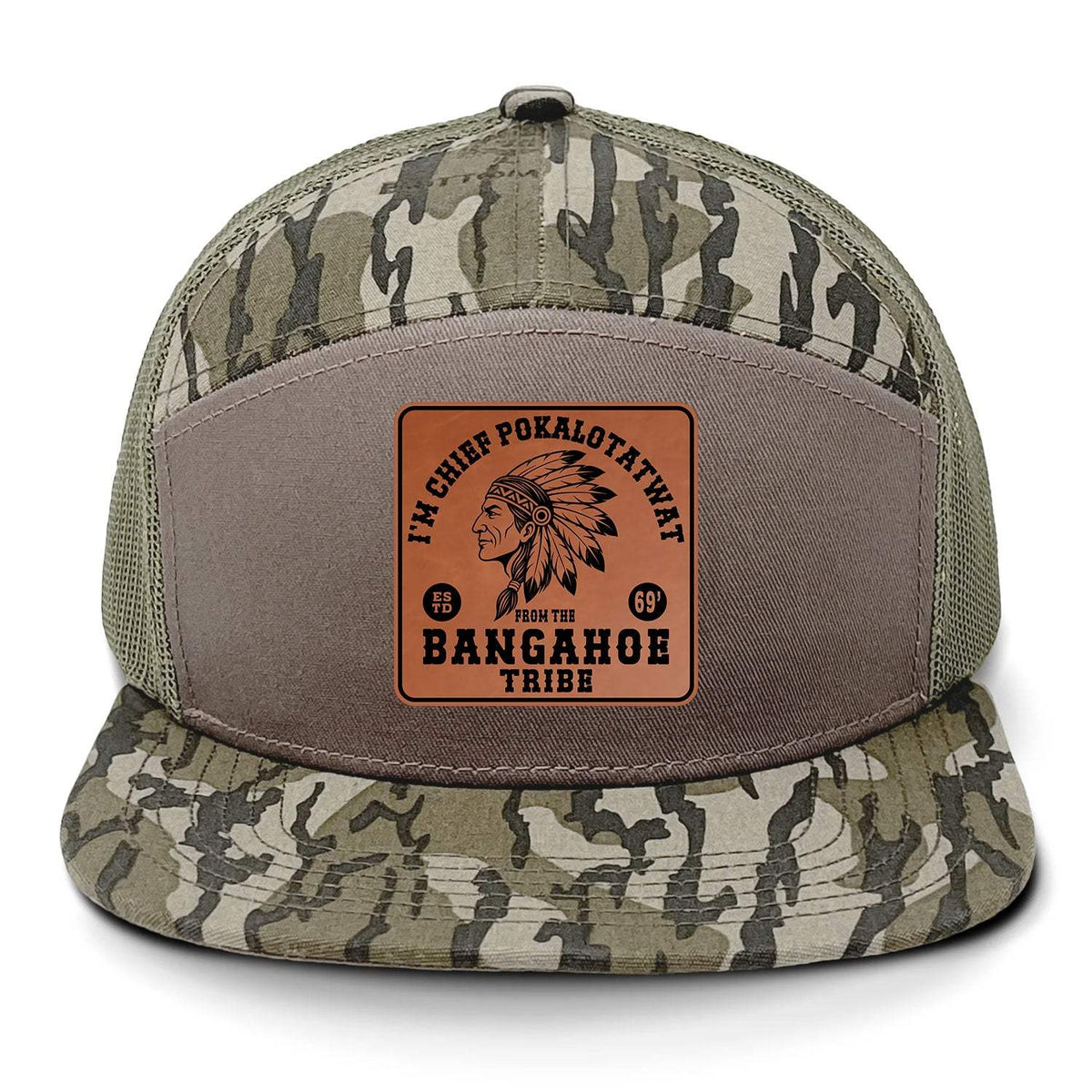 Chief Pokalotatwat 7 Panel Hat - Bottomland