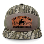 I'm No Cowboy 7 Panel Hat - Bottomland