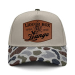 The Liquor Box Lounge Hybrid Camo Hat - Brackish