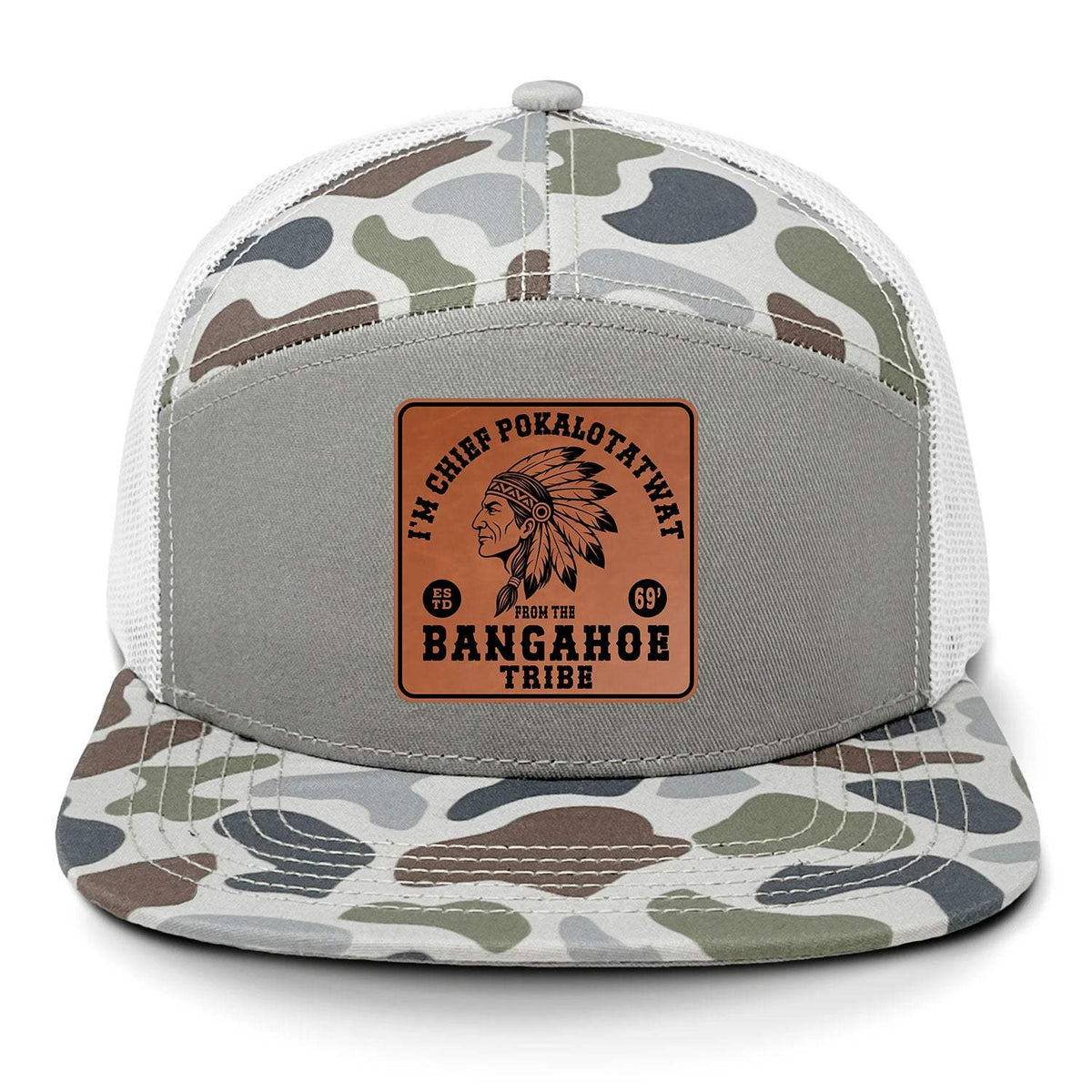 Chief Pokalotatwat 7 Panel Hat - Brackish