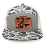 The Liquor Box Lounge 7 Panel Hat - Brackish