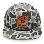 Chief Pokalotatwat Flat Bill Rope Leather Patch Hat