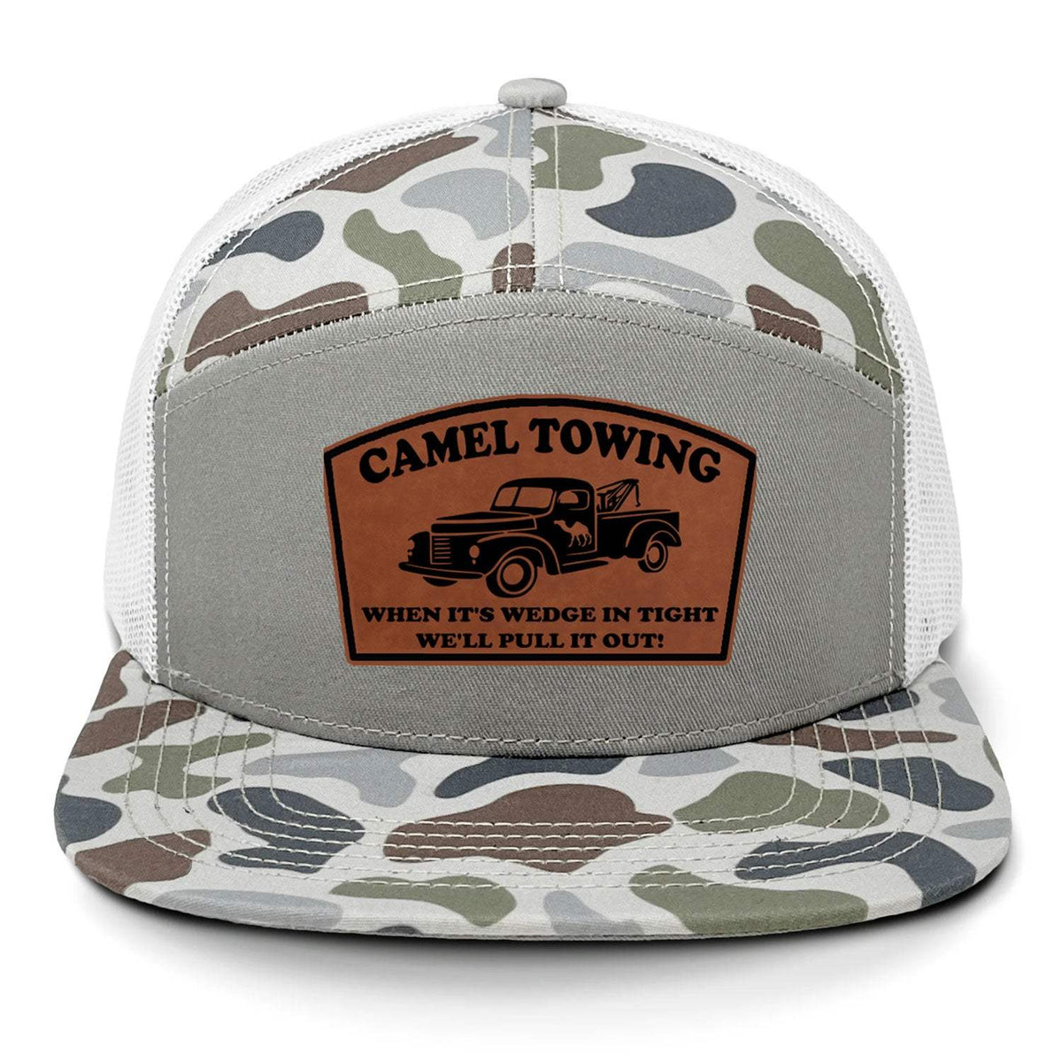 Camel Towing 7 Panel Hat - Brackish
