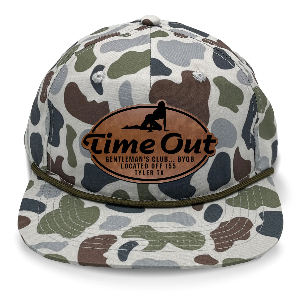 Time Out Gentleman's Club Flat Bill Rope