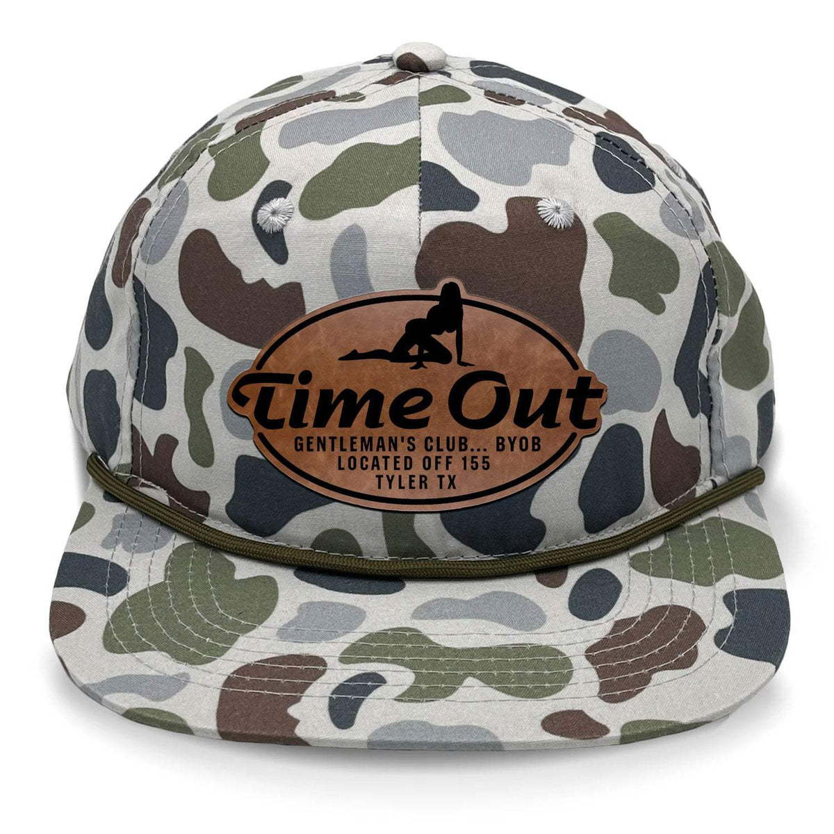 Time Out Gentleman's Club Flat Bill Rope