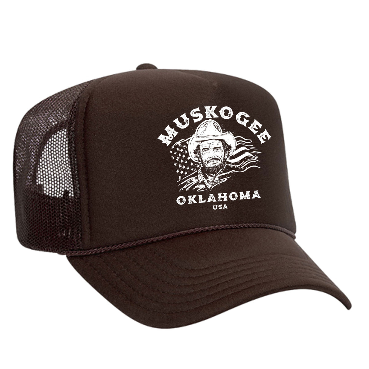 Haggard Old Flag Foam Trucker Hat