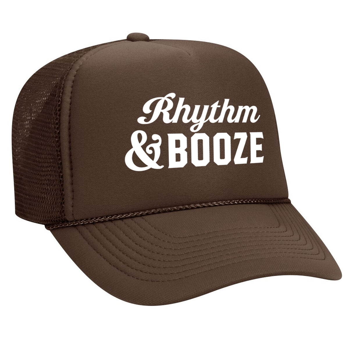 Rhythm & Booze Foam Trucker Hat