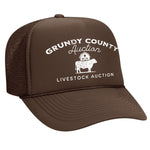 Grundy County Auction Foam Trucker Hat