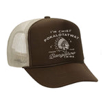 Chief Pokalotatwat Foam Trucker Hat Limited Edition - Brown / Tan