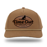 Time Out Gentleman's Club Leather Patch Hat