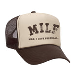 Man, I Love Football Foam Trucker Hat