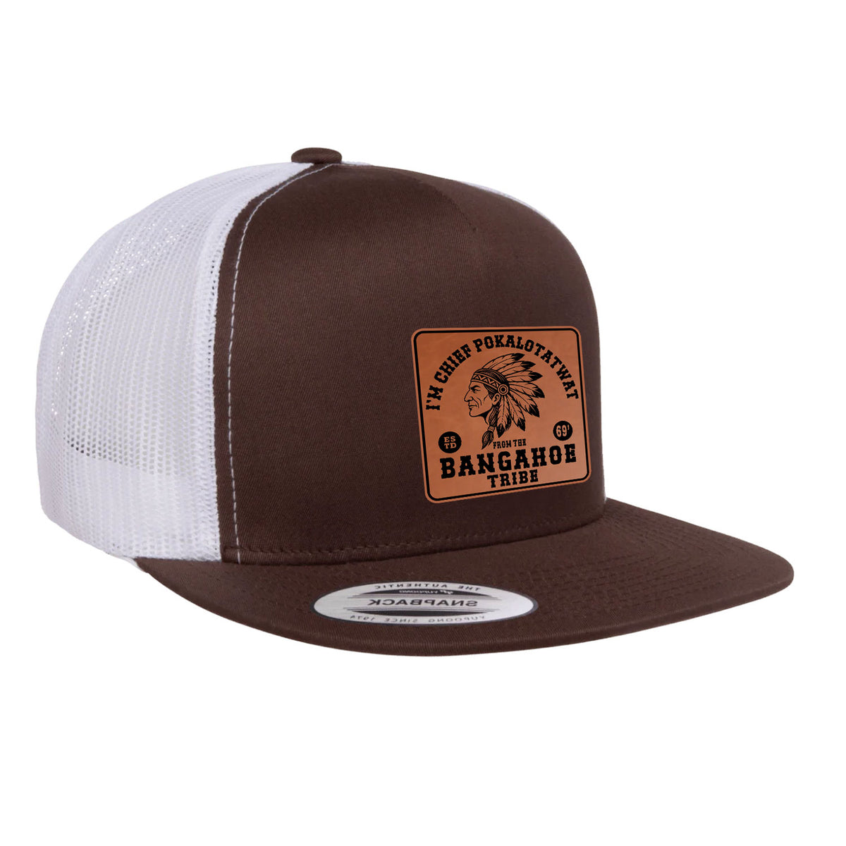 Chief Pokalotatwat Flat Bill Hat