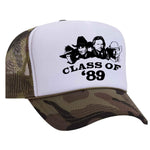 Class Of '89 Foam Trucker Hat - Camo / White