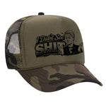 I Didn't See Sh!t Foam Trucker Hat - Bill Edition