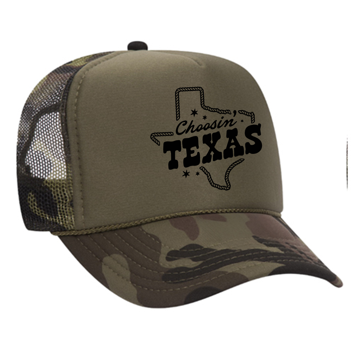 Choosin' Texas Foam Trucker Hat