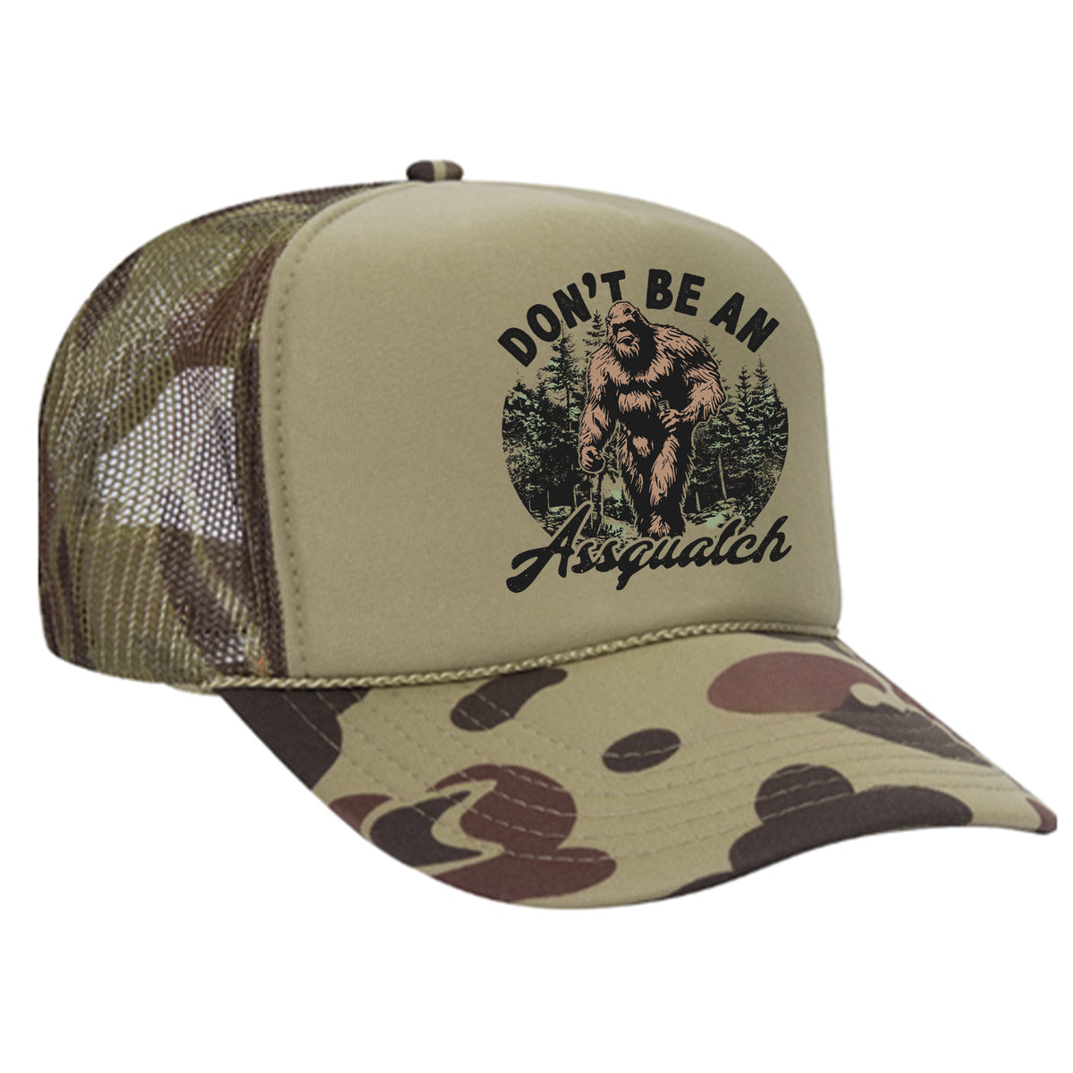 Don't Be An Assquatch Foam Trucker Hat