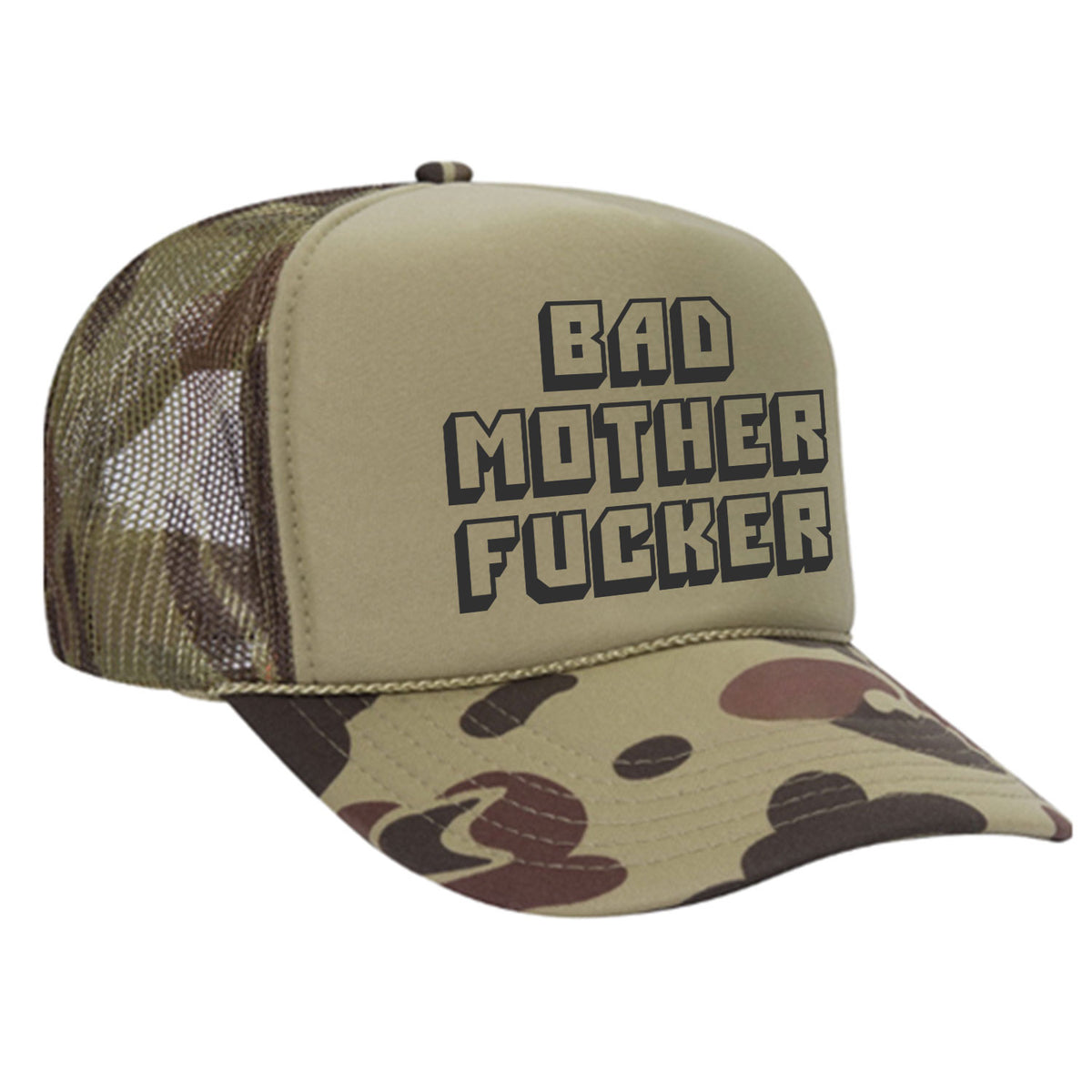 Bad M'Fer Foam Trucker Hat