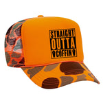 Straight Outta Coffin Foam Trucker Hat