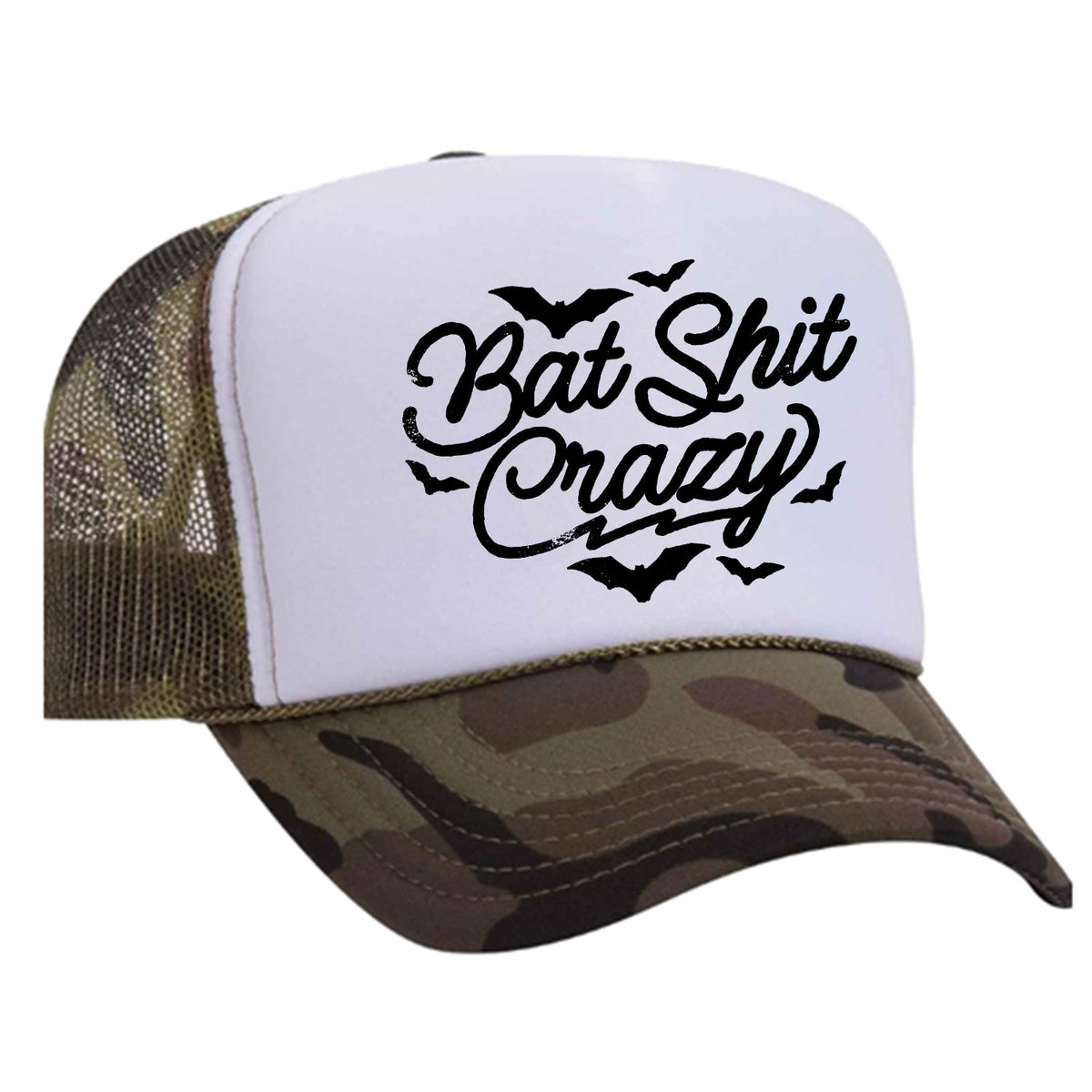 Bat Shit Crazy Foam Trucker Hat