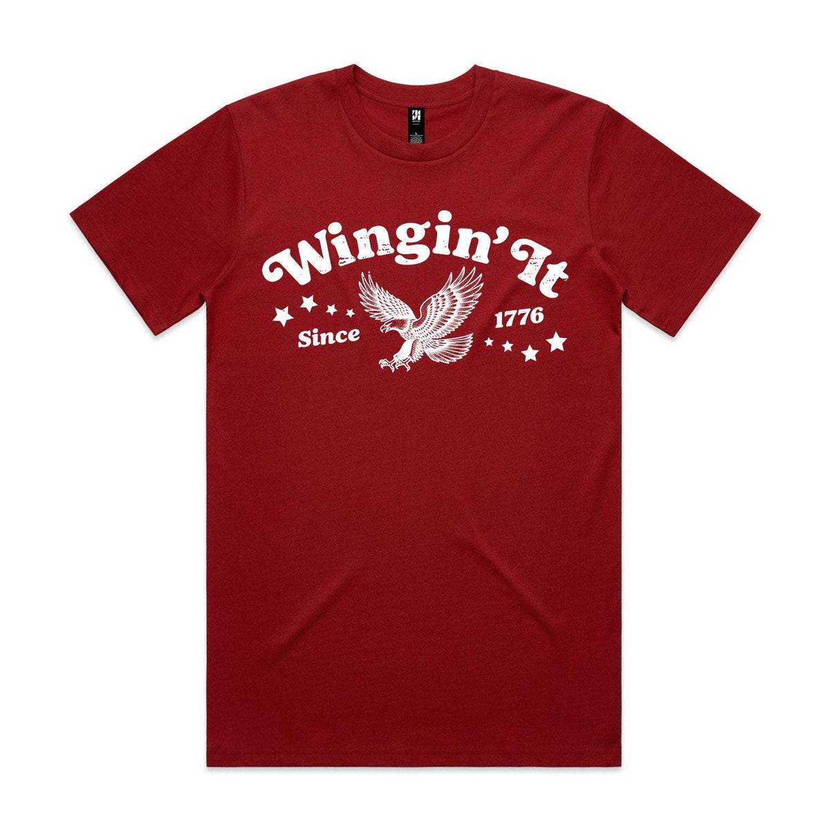 Wingin' It Premium Tee - Cardinal